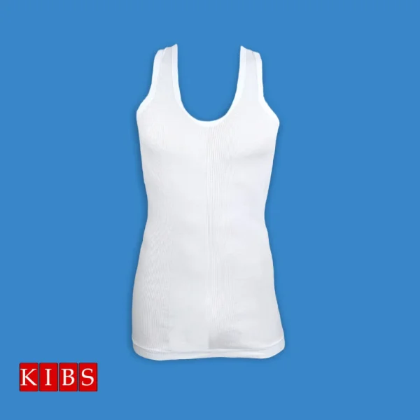 KIBS -  Men's Vest Ribbed Round Neck Without Sleeves