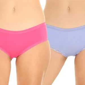 TINGE - Women's Solid Cotton Full Brief
